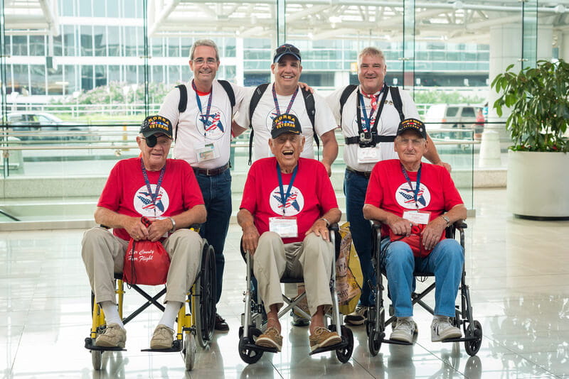 Veterans with their Guardians
